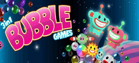 3 in 1 Bubble Games